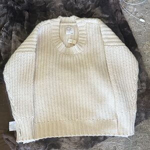 Aerie Cream Sweater